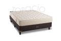 COLCHON Y SOMMIER TOPACIO MARFIL 190X140X28 ESPUMA ALTA DENSIDAD